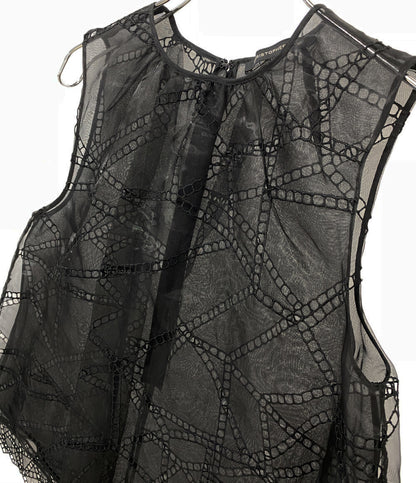 クリストファーケイン ノースリーブチュールカットソー 227858 レディース SIZE 8 CHRISTOPHER KANE