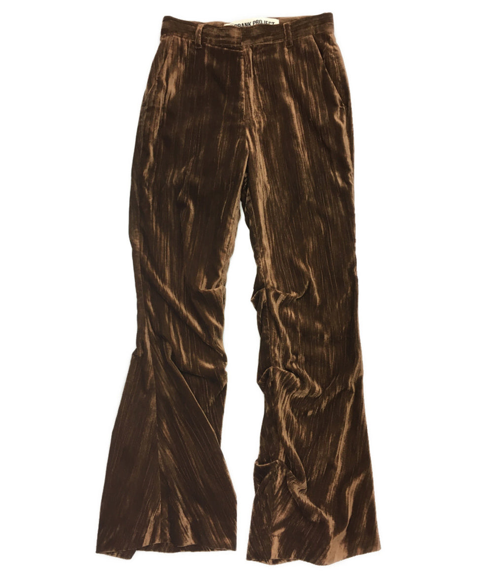 PRANK PROJECT プランクプロジェクト パンツ VELVET Flare PANTS 31242466101 レディース SIZE 38