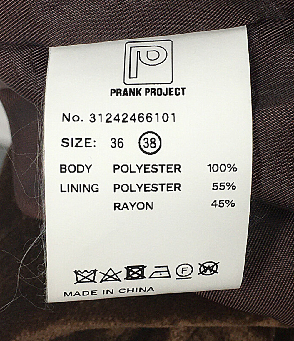 PRANK PROJECT プランクプロジェクト パンツ VELVET Flare PANTS 31242466101 レディース SIZE 38