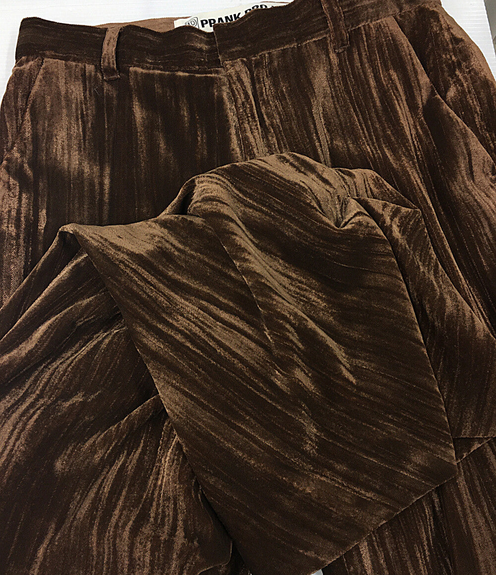 PRANK PROJECT プランクプロジェクト パンツ VELVET Flare PANTS 31242466101 レディース SIZE 38