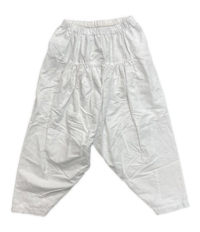 美品 tao COMME des GARCONS タオ コムデギャルソン ギャザーサルエルパンツ ホワイト 24SS TM-P017 レディース SIZE -