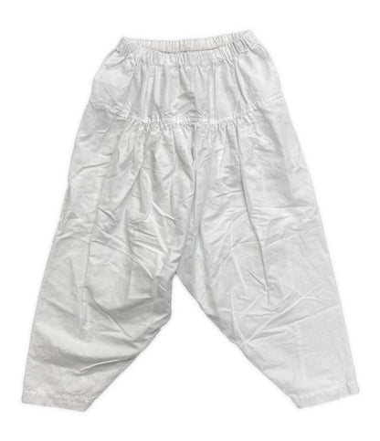 美品 tao COMME des GARCONS タオ コムデギャルソン ギャザーサルエルパンツ ホワイト 24SS TM-P017 レディース SIZE -