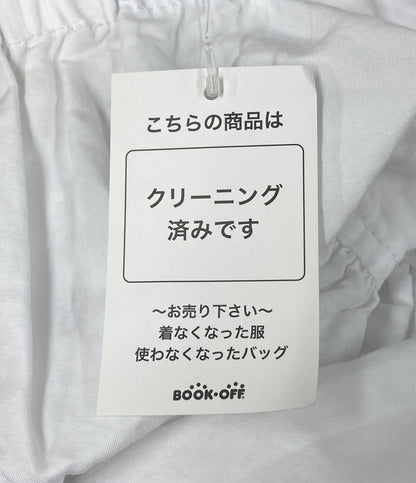 美品 tao COMME des GARCONS タオ コムデギャルソン ギャザーサルエルパンツ ホワイト 24SS TM-P017 レディース SIZE -