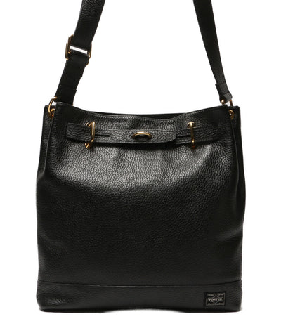 ポーター 5525ギャラリー レザーショルダーバッグ メンズ PORTER×5525 gallery