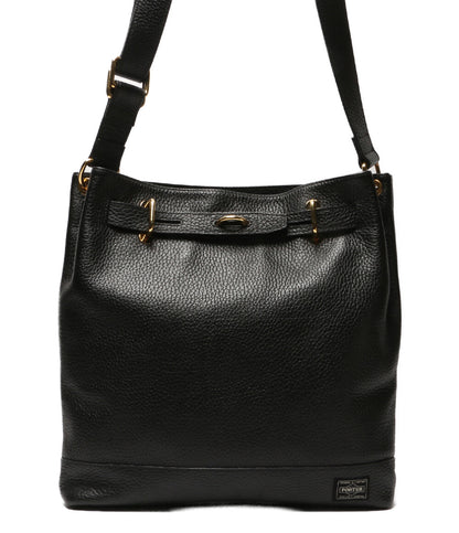 ポーター 5525ギャラリー レザーショルダーバッグ メンズ PORTER×5525 gallery