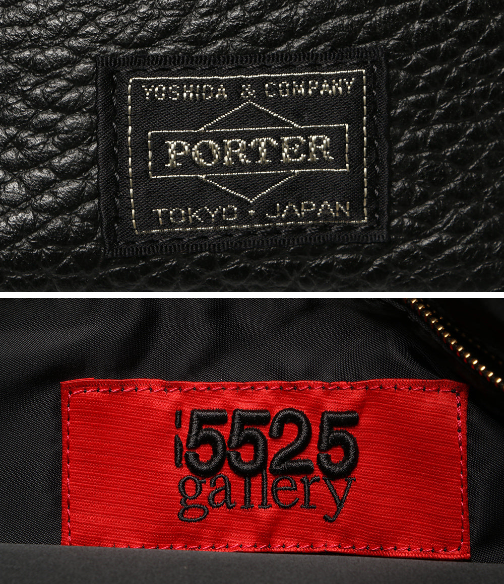 PORTER×5525 gallery 5525ギャラリー レザーショルダーバッグ メンズ