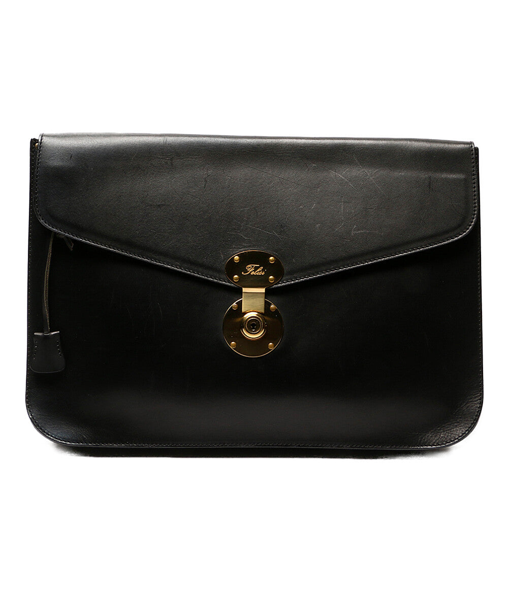 Felisi レザークラッチバッグ メンズ フェリージ