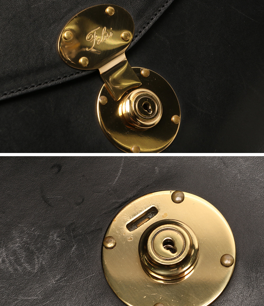 Felisi レザークラッチバッグ メンズ フェリージ