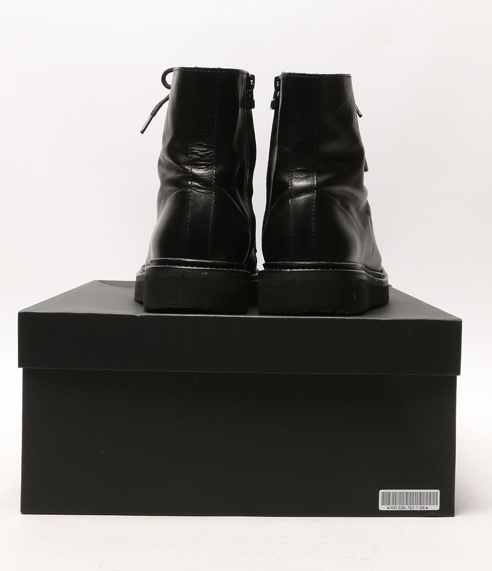 YOHJI YAMAMOTO POUR HOMME ホースレザートレッキングブーツ 24AW HO-E06-762 メンズ SIZE 04 ヨウジヤマモトプールオム
