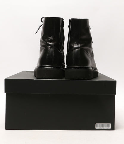 YOHJI YAMAMOTO POUR HOMME ホースレザートレッキングブーツ 24AW HO-E06-762 メンズ SIZE 04 ヨウジヤマモトプールオム