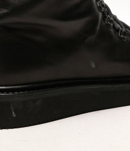 YOHJI YAMAMOTO POUR HOMME ホースレザートレッキングブーツ 24AW HO-E06-762 メンズ SIZE 04 ヨウジヤマモトプールオム