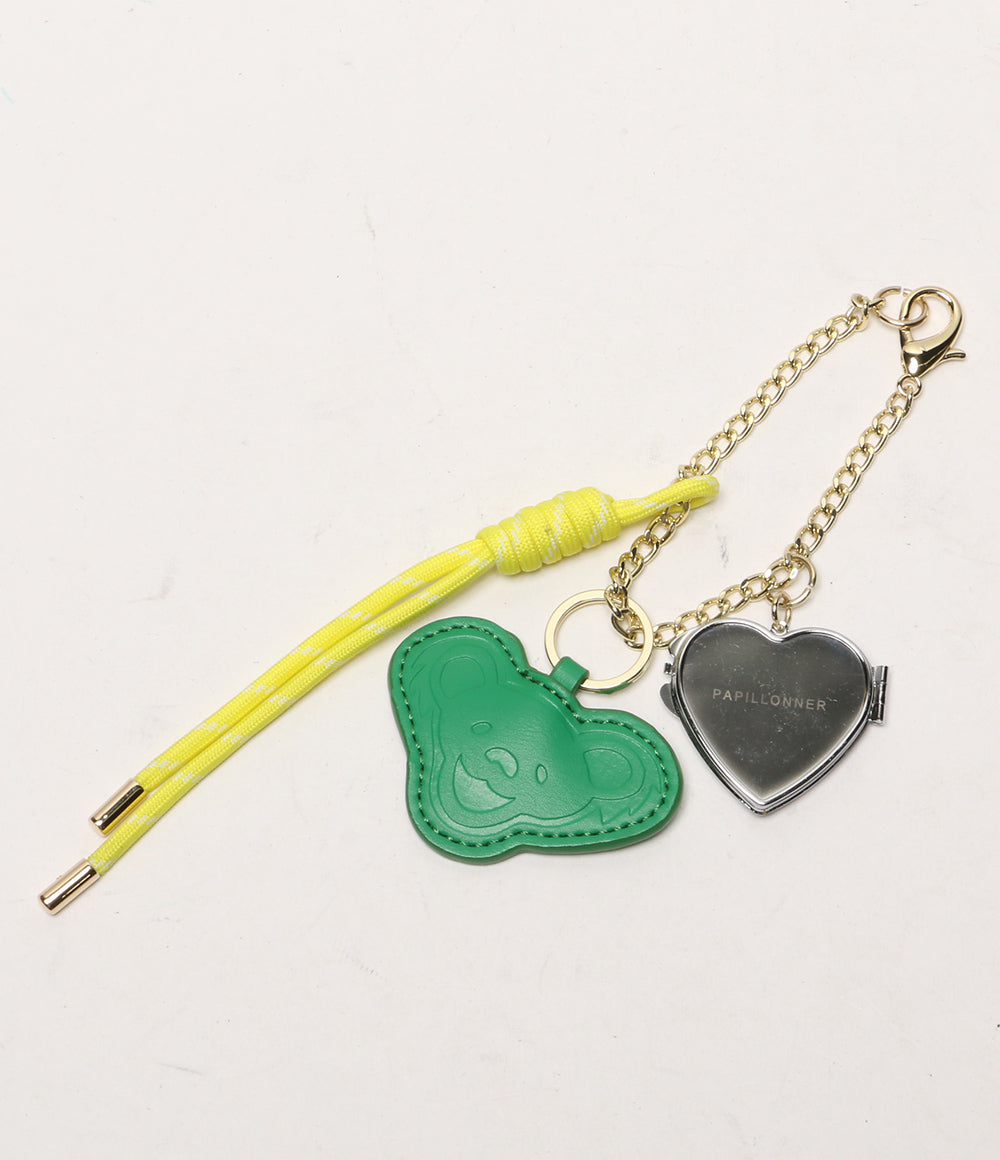 美品 コラージュガリャルダガランテ チャーム付きボストンバッグ レディース COLLAGE GALLARDAGALANTE