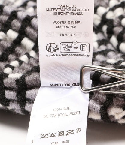 シュプリーム  ニット帽 YARN APPLIQUE BEANIE 24AW     メンズ   Supreme