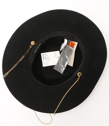 美品 VAN PALMA ヴァンパルマ ハット チェーン付きハット 1 レディース SIZE 58