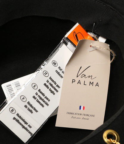 美品 VAN PALMA ヴァンパルマ ハット チェーン付きハット 1 レディース SIZE 58