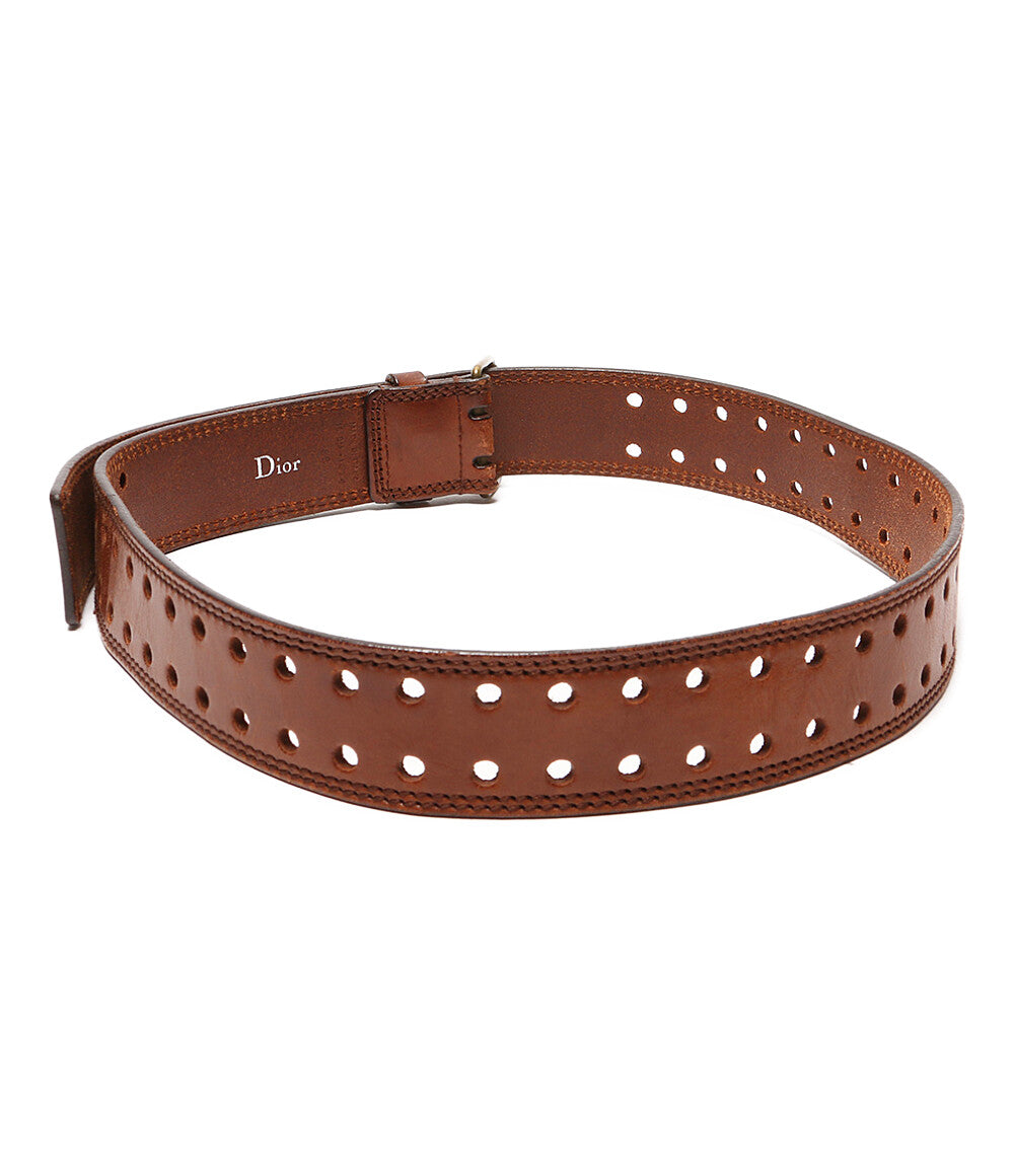 ディオールオム  レザーベルト      メンズ SIZE 85  Dior HOMME