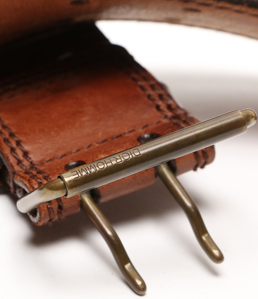 ディオールオム  レザーベルト      メンズ SIZE 85  Dior HOMME