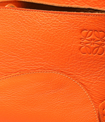 美品 LOEWE モカシンシューズ オレンジ メンズ SIZE 43 ロエベ