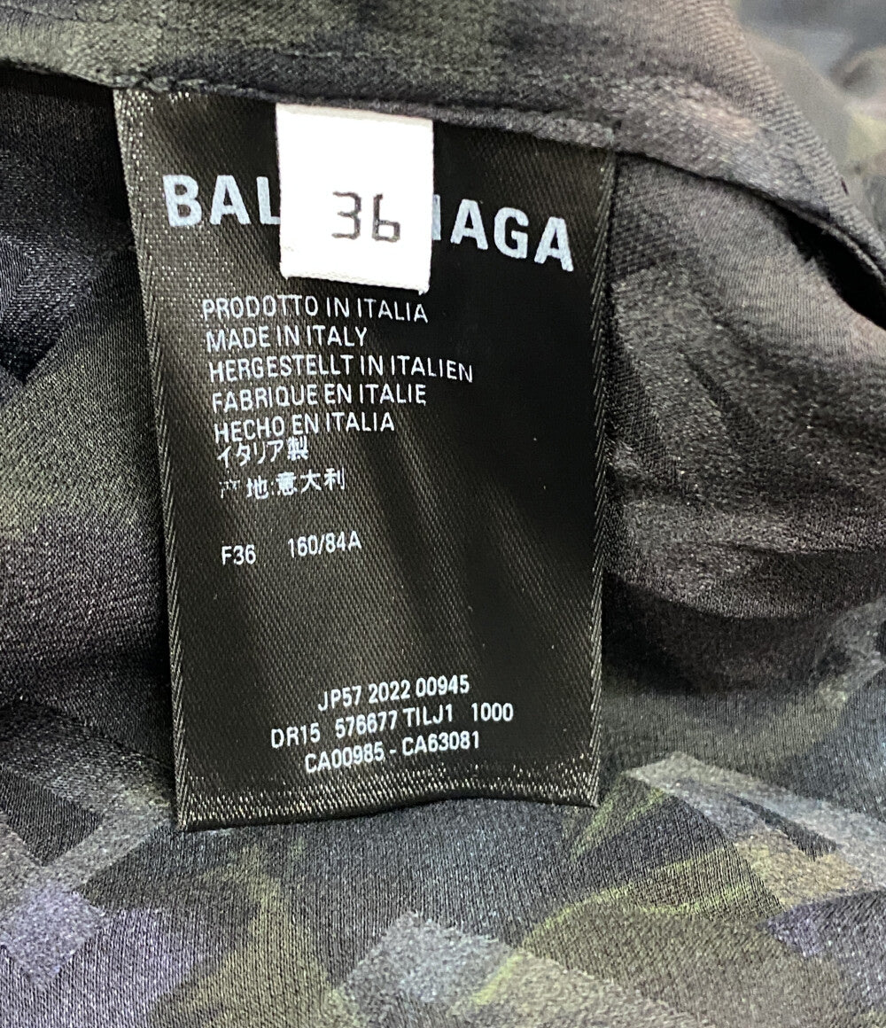 バレンシアガ  ノースリーブワンピース シルク100      レディース SIZE 36  BALENCIAGA