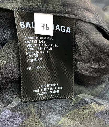 バレンシアガ  ノースリーブワンピース シルク100      レディース SIZE 36  BALENCIAGA