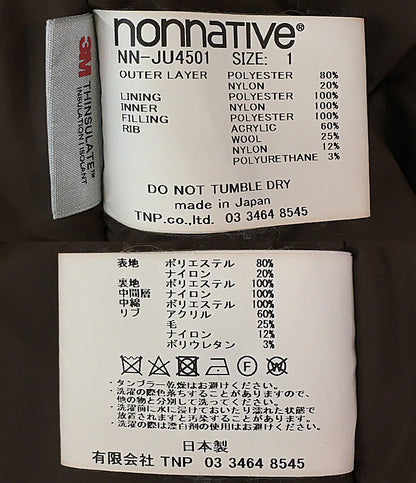 nonnative 中綿ジャケット TROOPER PUFF BLOUSON 24AW NN-JU4501 メンズ SIZE 1 ノンネイティブ