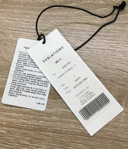 SUBLATION サブレーション ジャケット CLASSIC COVERALL メンズ SIZE 1