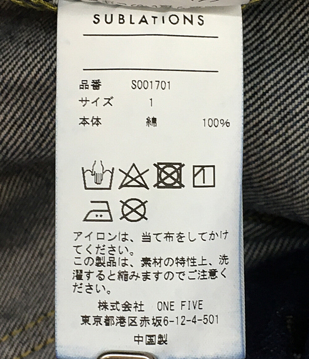 SUBLATION サブレーションズ デニムジャケット S001701 メンズ SIZE 1