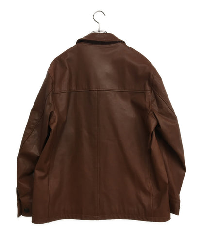 ジャーナルスタンダード ジャケット ゴートレザーカーコート 23AW メンズ SIZE M JOURNAL STANDARD