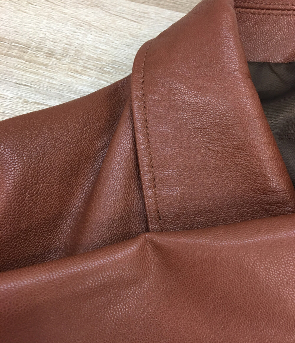 ジャーナルスタンダード ジャケット ゴートレザーカーコート 23AW メンズ SIZE M JOURNAL STANDARD