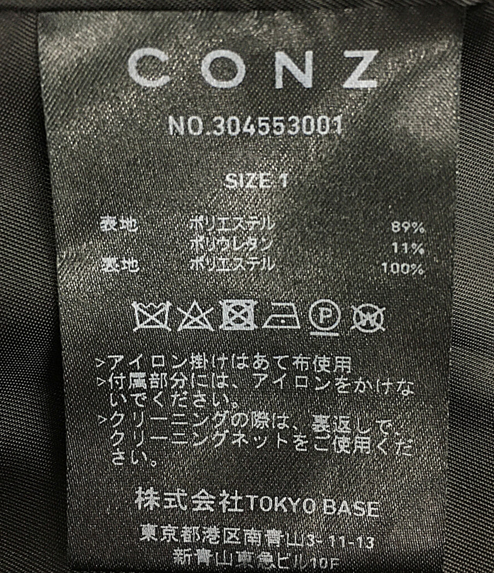 CONZ コンズ テーラードジャケット カーブジップ メンズ SIZE 1