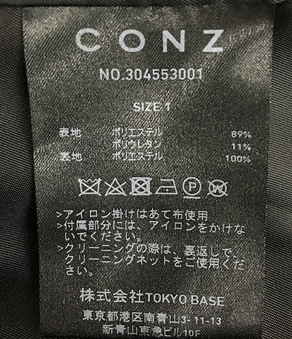 CONZ コンズ テーラードジャケット カーブジップ メンズ SIZE 1