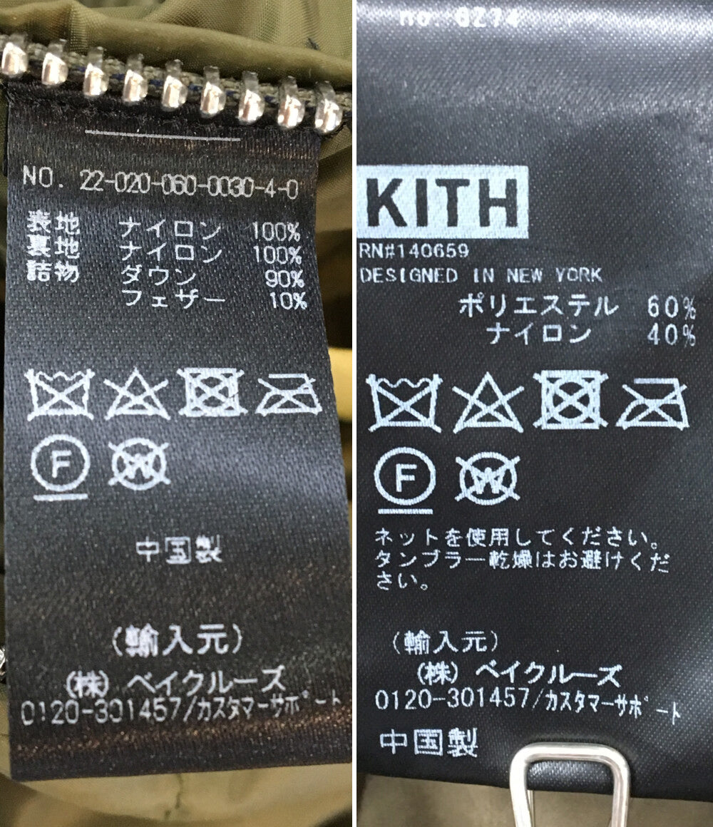 キス モッズコート ライナーダウン 22AW メンズ SIZE M KITH