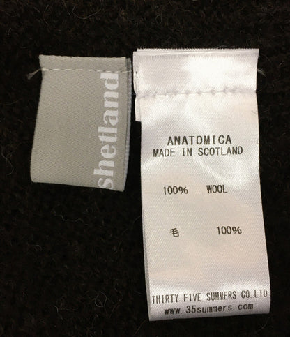 ANATOMICA アナトミカ ニット REAL SHETLAND SWEATER 2PLY メンズ SIZE 36