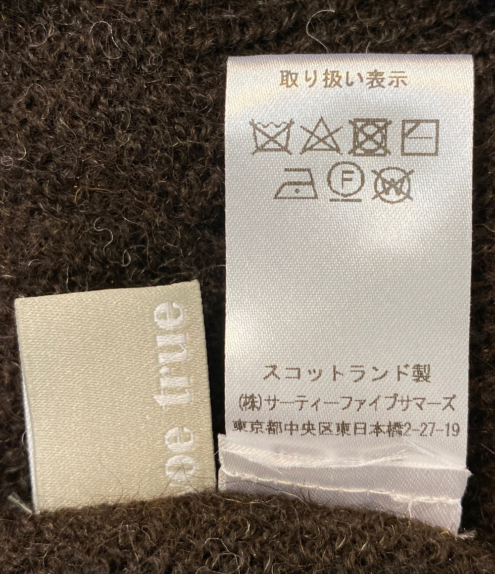 ANATOMICA アナトミカ ニット REAL SHETLAND SWEATER 2PLY メンズ SIZE 36