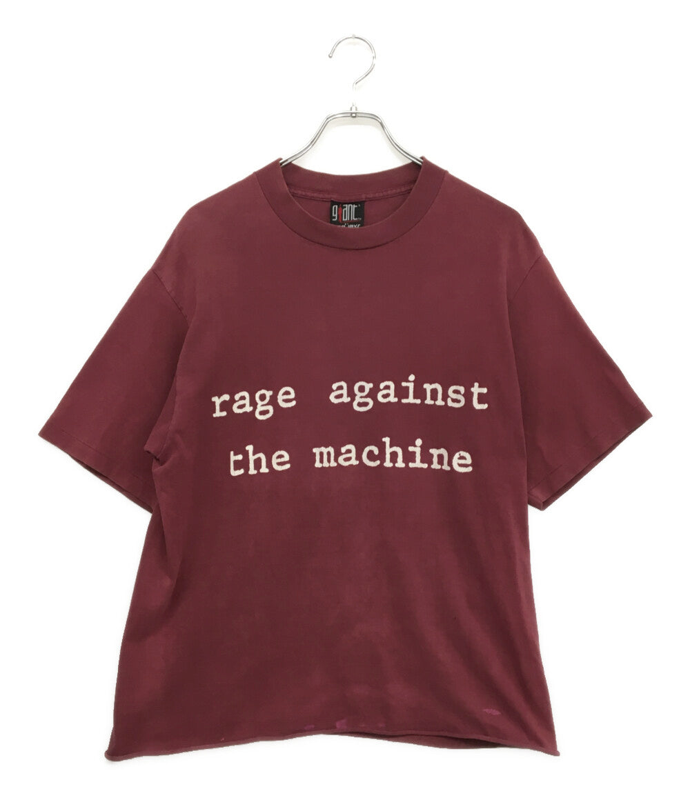 GIANT ジャイアント 半袖Ｔシャツ RAGE AGAINST THE MACHINE 火炎瓶TEE 90s メンズ SIZE L