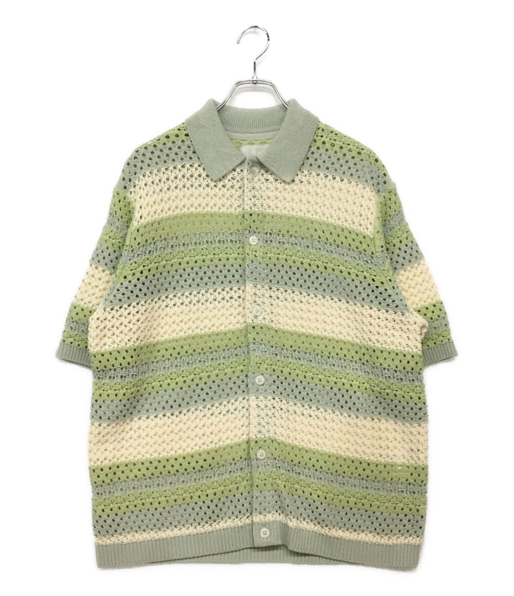 KITH キス 半袖ニット Crochet Curtis SHIRTS メンズ SIZE L