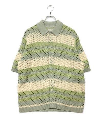 KITH キス 半袖ニット Crochet Curtis SHIRTS メンズ SIZE L