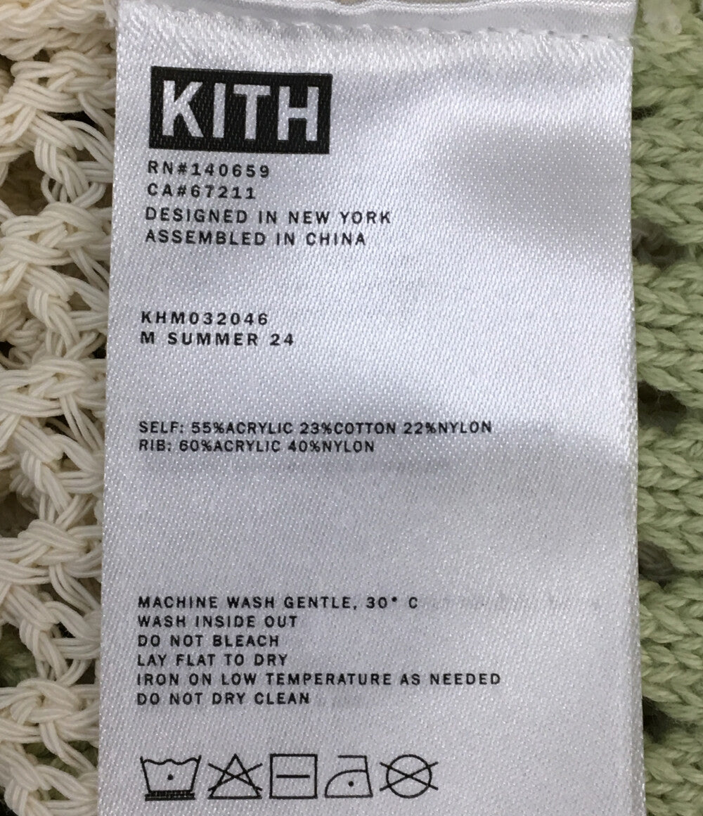 KITH キス 半袖ニット Crochet Curtis SHIRTS メンズ SIZE L
