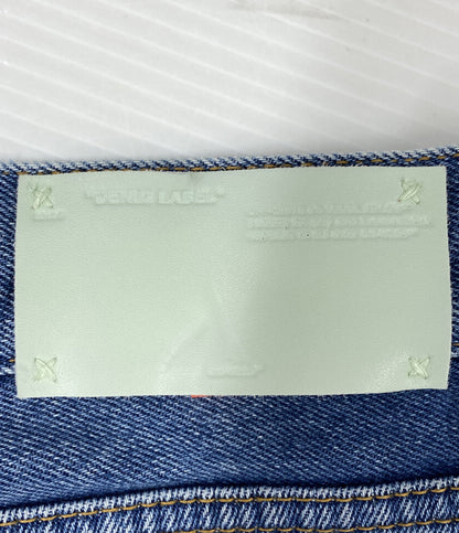 OFF-WHITE デニムパンツ ダイアゴナルスリムジーンズ OMYA001R20G66018 メンズ SIZE 32 オフホワイト