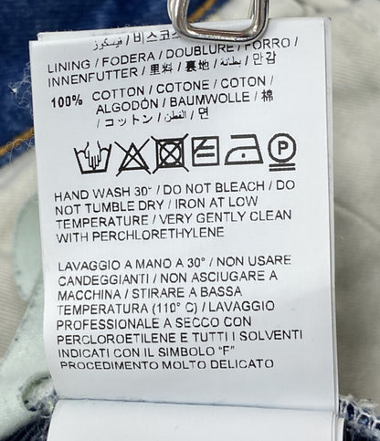 OFF-WHITE デニムパンツ ダイアゴナルスリムジーンズ OMYA001R20G66018 メンズ SIZE 32 オフホワイト