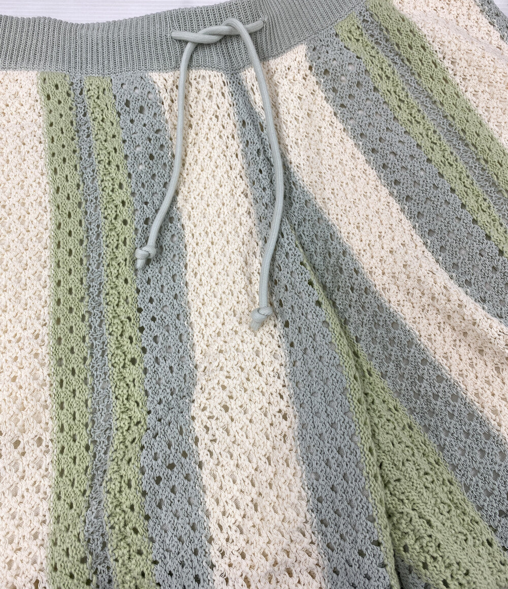美品 KITH キス ショートパンツ Crochet Curtis Short 24SS メンズ SIZE L