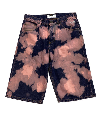 MSGM ショートパンツ ブリーチ加工バギーショーツ 2640MB45L メンズ SIZE 46 エムエスジーエム