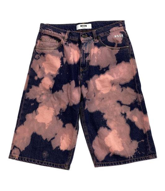 MSGM ショートパンツ ブリーチ加工バギーショーツ 2640MB45L メンズ SIZE 46 エムエスジーエム