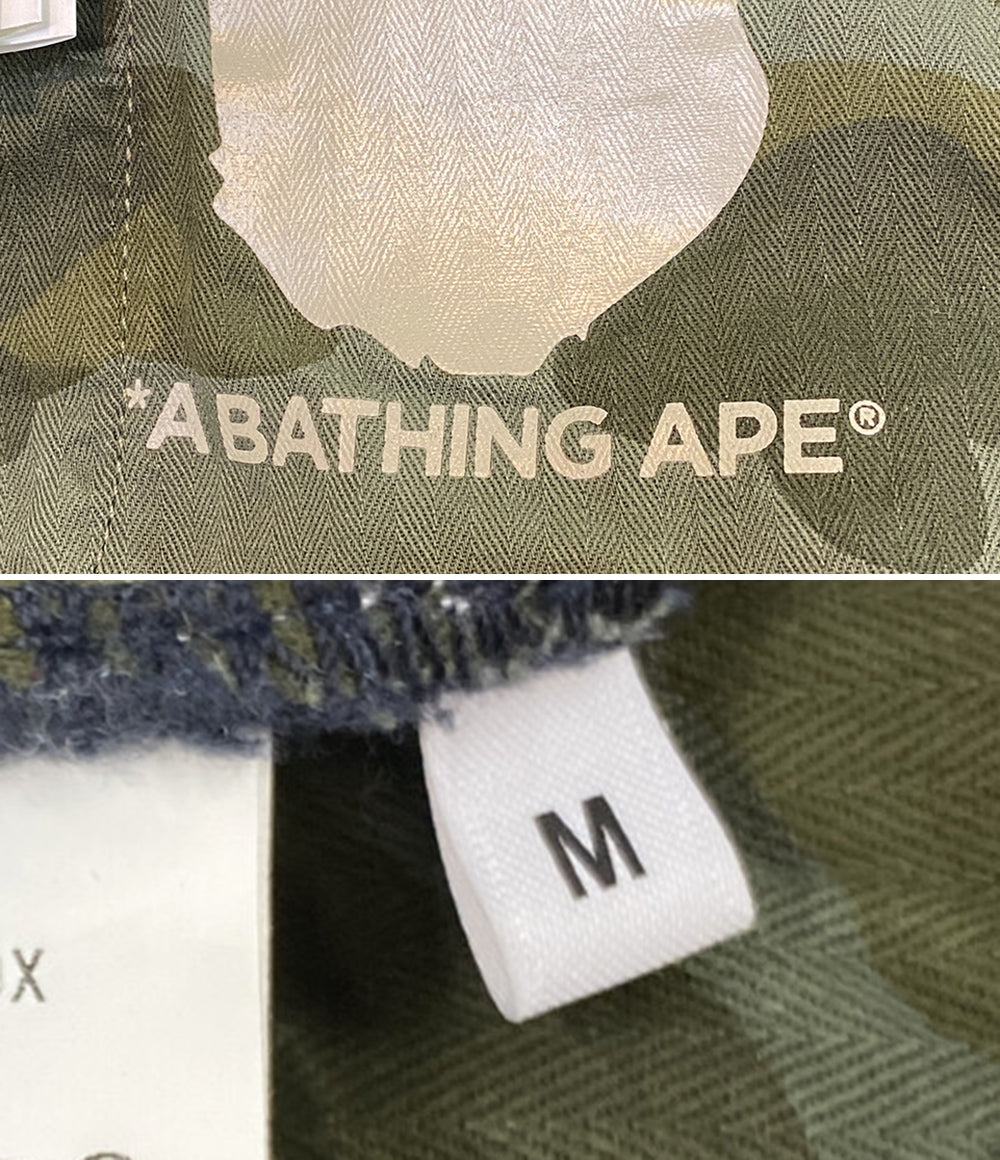 アベイシングエイプ パンツ タイガー刺繍 001PTF201009X メンズ SIZE M A BATHING APE