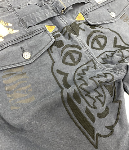 アベイシングエイプ パンツ タイガー刺繍 001PTF201009X メンズ SIZE M A BATHING APE