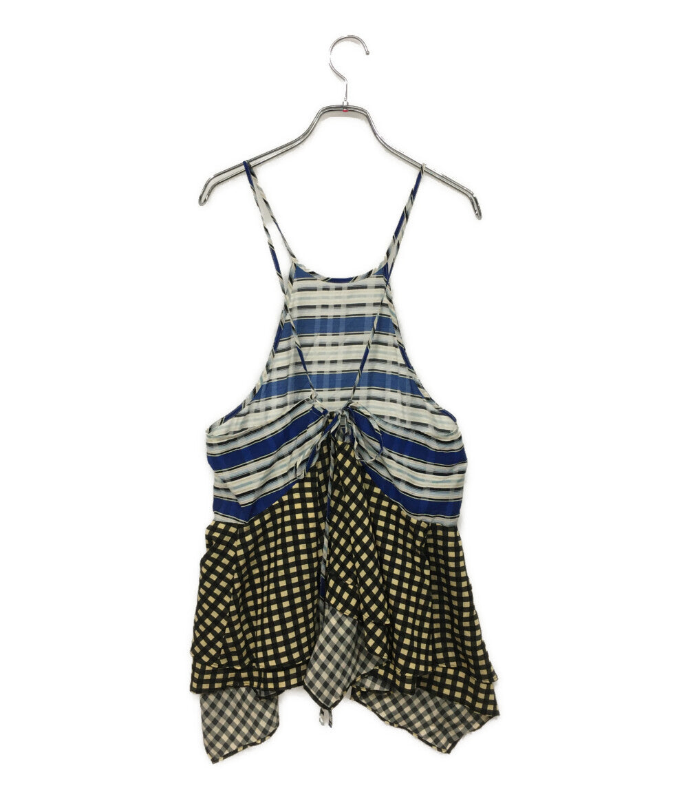 美品 YOU LOOK GOOD×JOURNAL STANDARD ユールックグッド キャミソール パターンドッキング プルオーバー レディース SIZE F ジャーナルスタンダード