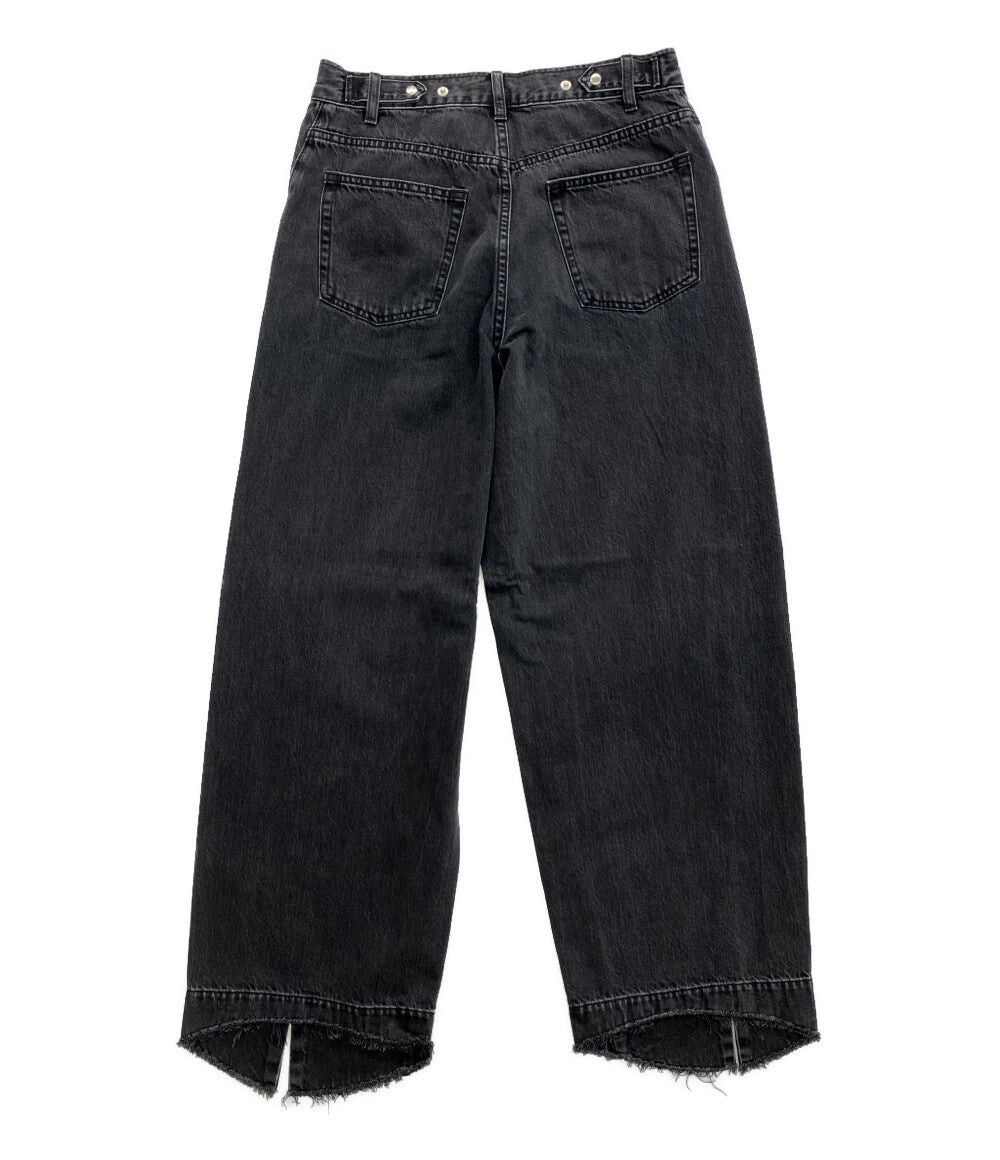 アダムエロペ 美品 ワイドデニムパンツ GAS-03022-C レディース SIZE 38 Adam et Rope