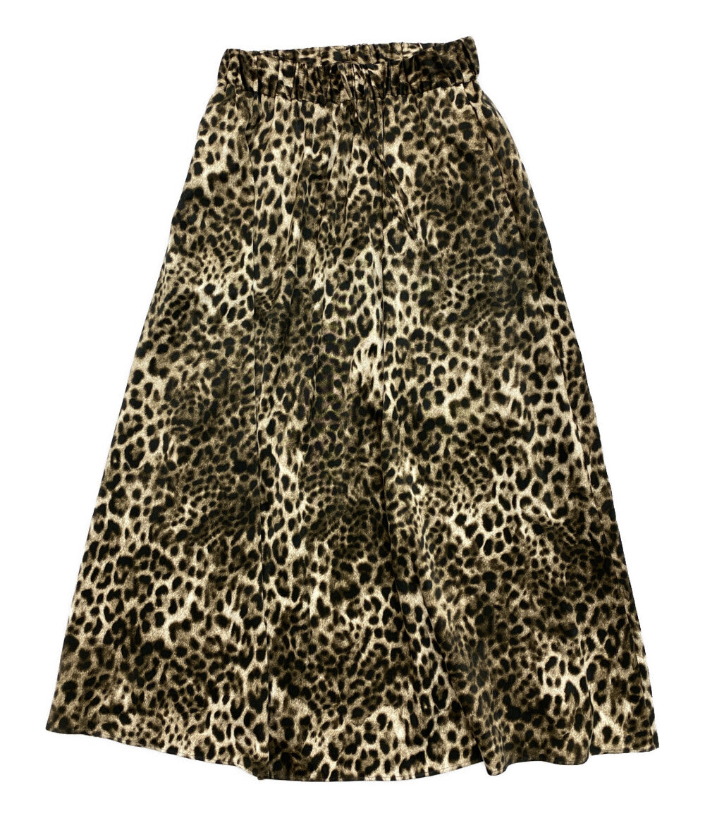 ジャーナルスタンダード 美品 スカート マットサテンレオパ マキシ 23年モデル 23-060-440-0020-3-0 レディース SIZE - JOURNAL STANDARD