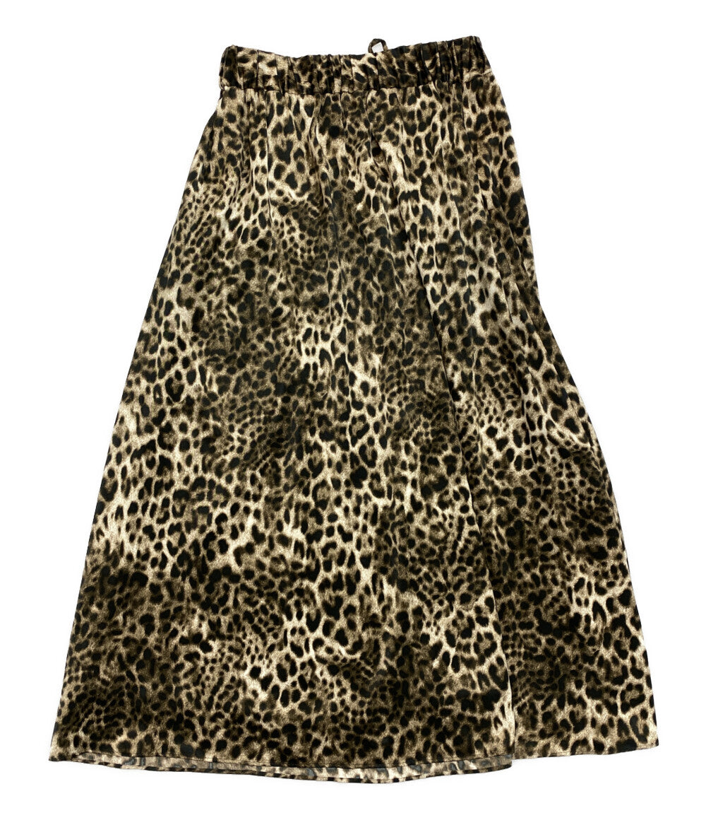 ジャーナルスタンダード 美品 スカート マットサテンレオパ マキシ 23年モデル 23-060-440-0020-3-0 レディース SIZE - JOURNAL STANDARD