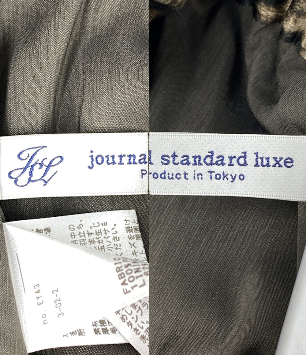 ジャーナルスタンダード 美品 スカート マットサテンレオパ マキシ 23年モデル 23-060-440-0020-3-0 レディース SIZE - JOURNAL STANDARD